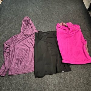 The North Face Women's Long Sleeve Tops - Purple, Black, Pink